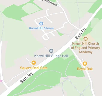 map for Knowl Hill Outreach Surgery