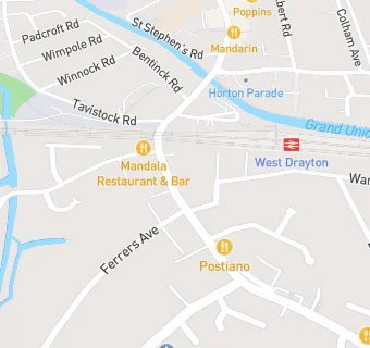 map for Mydentist, Station Road, West Drayton