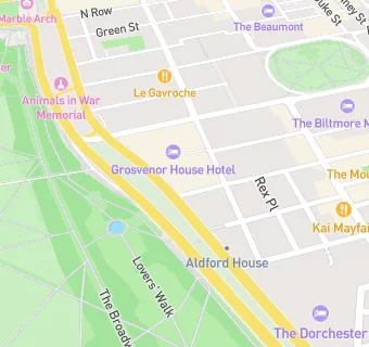 map for Marriott Grosvenor House