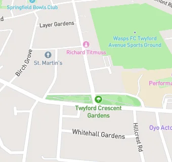 map for Fit For Sport At Twyford C Of E High School