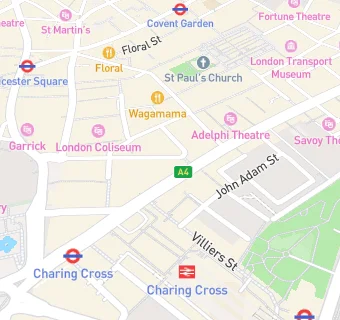 map for Whittard Of Chelsea Plc