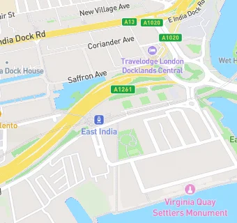 map for Docklands Pre-Preparatory School