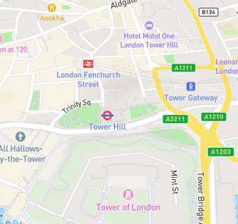 map for Traders Gate (London) Ltd