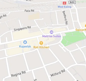 map for Roti Kitchen