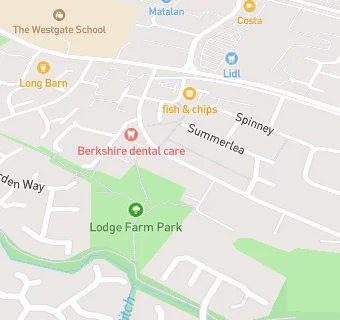 map for Weekes Drive Surgery