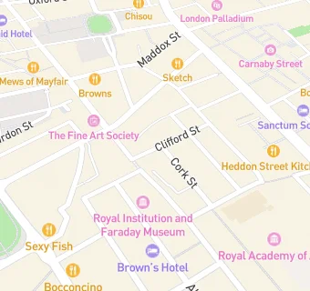 map for Morris Of Bond Street