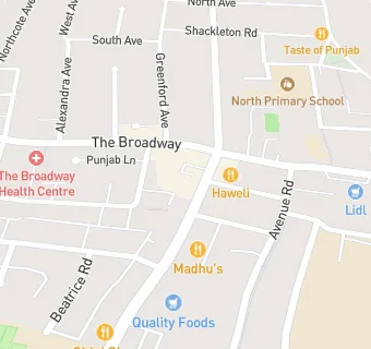 map for Southall Deshi Bazar