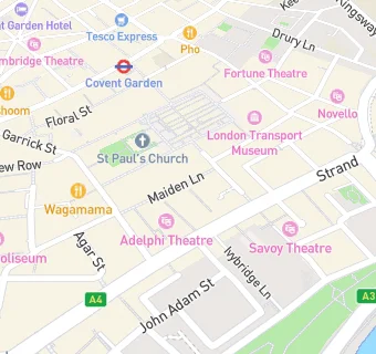 map for Moto London
