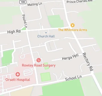 map for St Margaret's Church