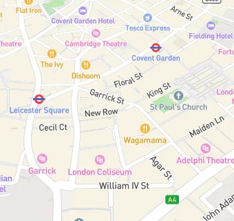 map for Whipped London