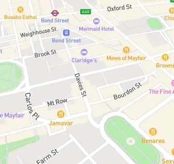 map for Mister Nice Mayfair