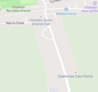 map for Chiseldon Sports & Social Club Ltd