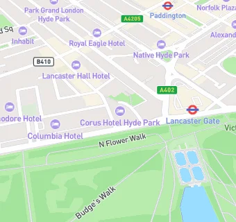 map for Corus Hotel Hyde Park