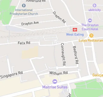 map for Busy Bees At West Ealing