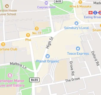 map for Wagamama