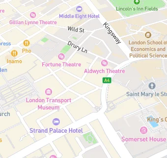 map for Yori Covent Garden