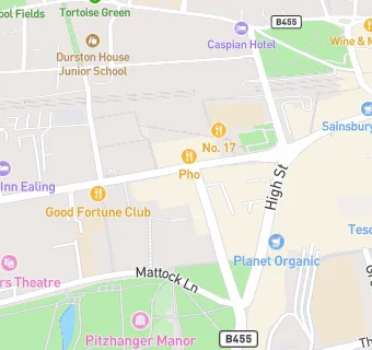 map for Ealing Food