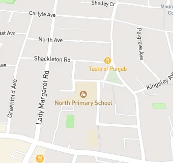 map for North Primary School