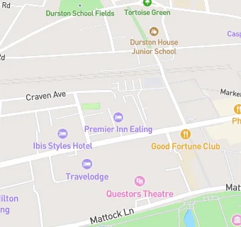 map for Premier Inn