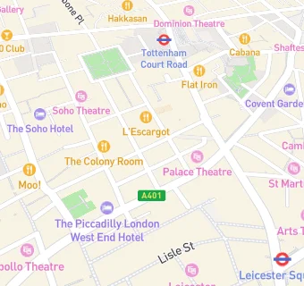 map for Bar Soho