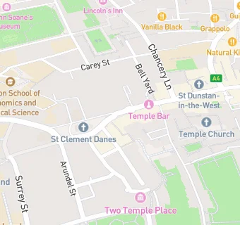 map for Pret A Manger