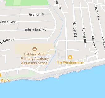 map for Lubbins Park Primary School