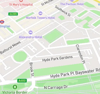 map for The Victoria Public House