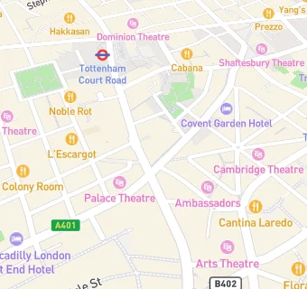 map for Google UK Ltd