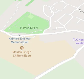 map for Maiden Erleigh Chiltern Edge School