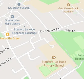 map for Stanford Le Hope Primary School