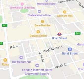 map for Burger And Lobster