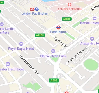 map for Roseate House London