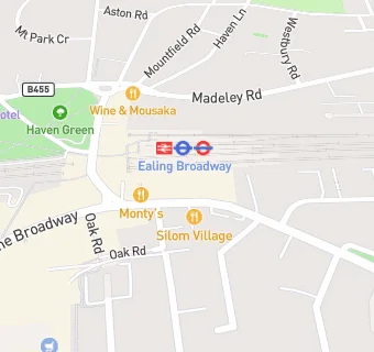 map for Fireaway Pizza Ealing