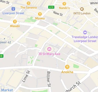 map for Baxterstorey, Swiss Re, 10TH Floor