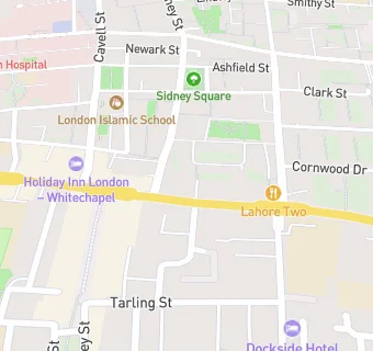 map for Beyond Boba- Whitechapel