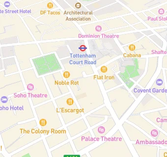 map for Milk Beach Soho