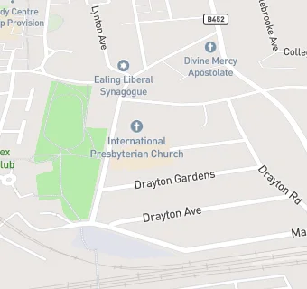 map for Drayton Green Primary School