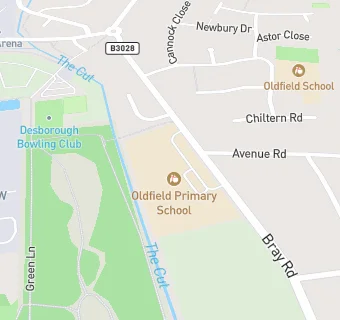 map for Oldfield Primary School