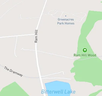 map for Bitterwell Lake Tuck Shop