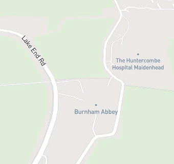 map for Burnham Abbey