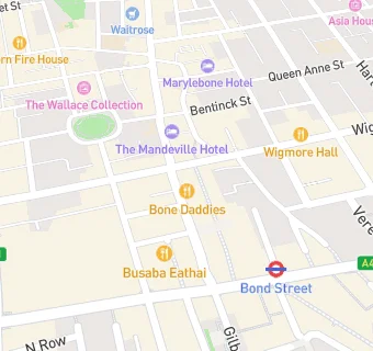 map for Homeslice Marylebone