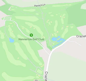 map for Hennerton Golf Club