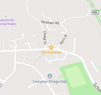 map for Compton Village Shop