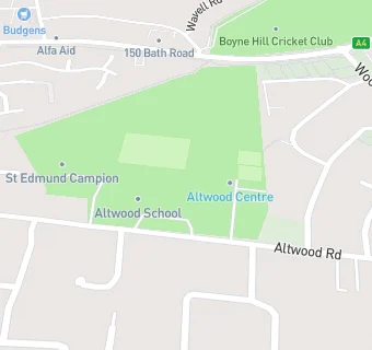 map for Altwood Church of England School