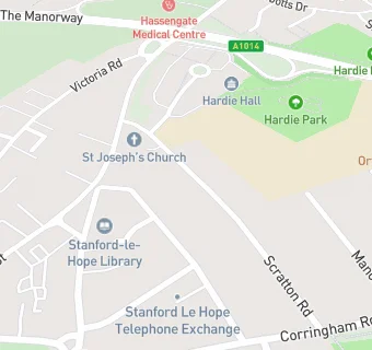 map for St Joseph's RC Primary School