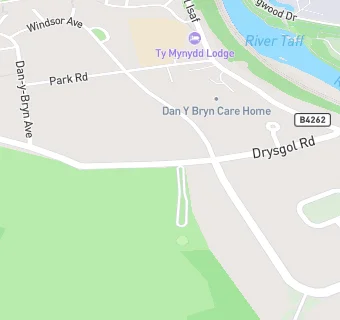 map for Radyr Golf Club