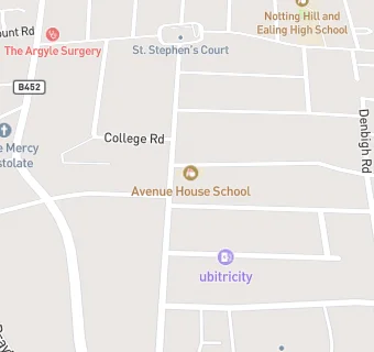 map for Avenue House School