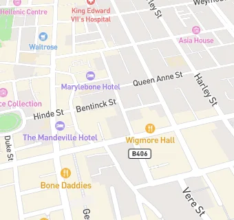 map for Holiday Inn Oxford Circus