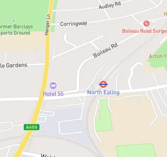 map for North Ealing Dental Care