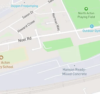 map for Acton Village Social Club